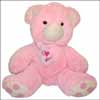 Baby pink color soft and cuddly Bear - Click here to View more details about this Product